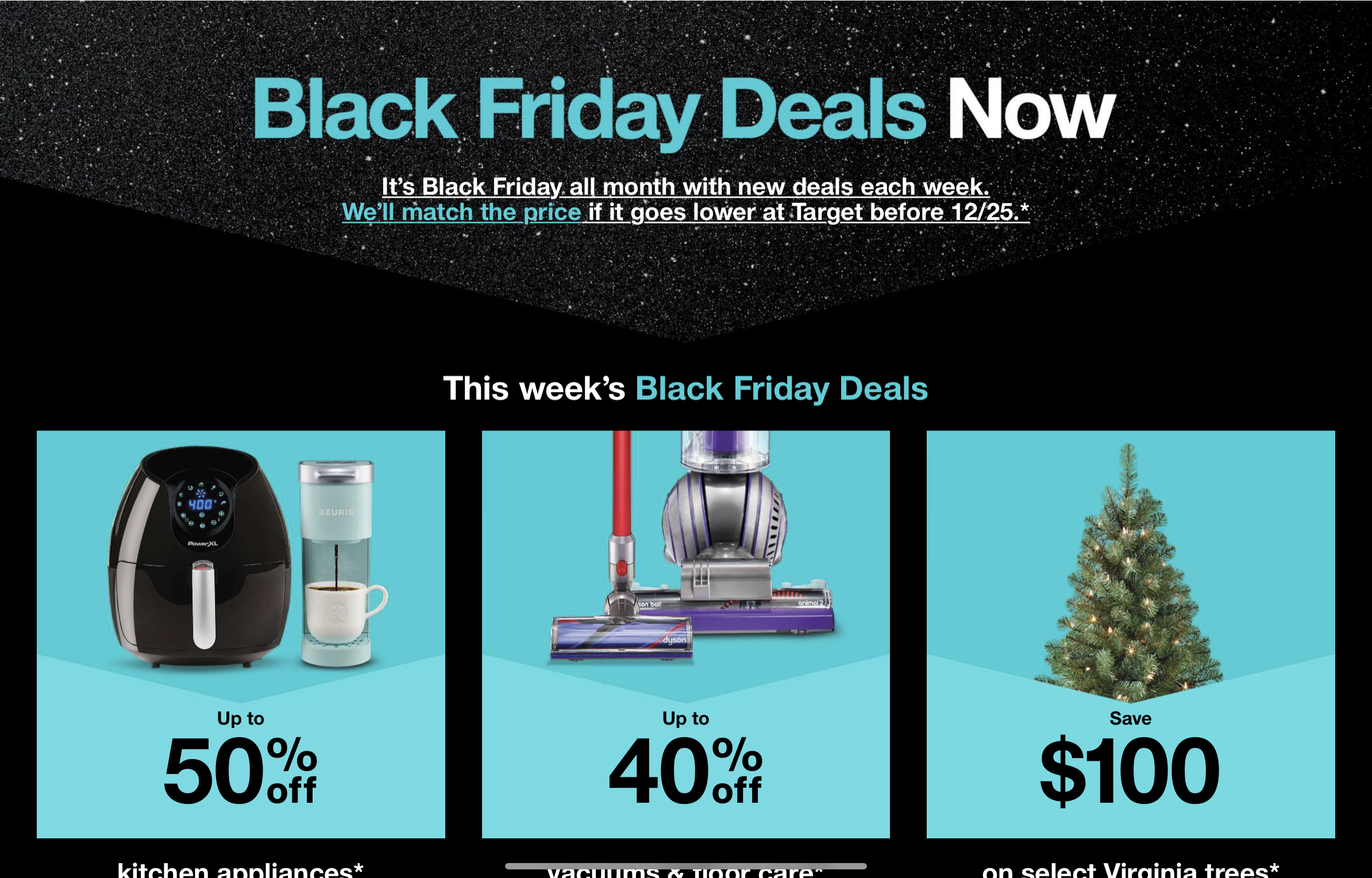 Target ‘s Black Friday begins now, here’s what you can buy deeply discounted