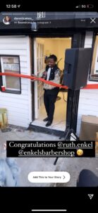 Brooklyn’s queer friendly posh barbershop ? Enkel’s is officially open for business